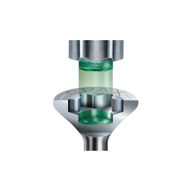 Tornillos Spax M para MDF 100 tornillos
