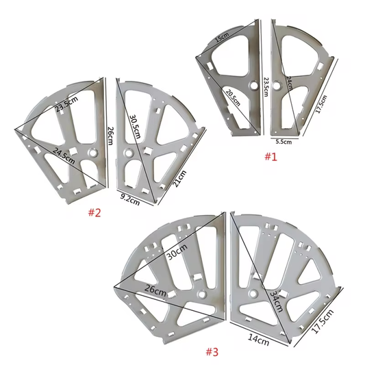 Bisagra para zapatera Precio por par (2 unidades)