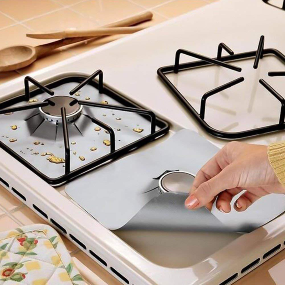 Protector de hornillas de cocina.