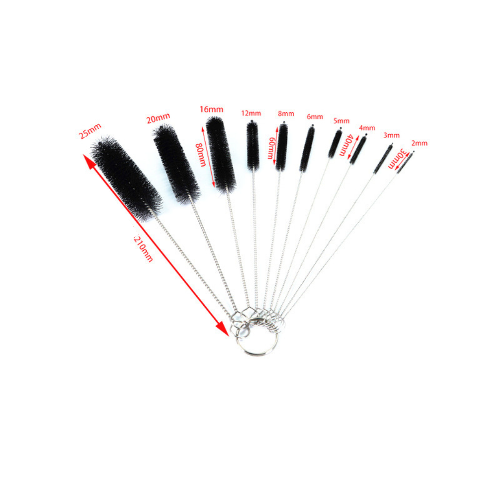 Cepillos limpiadores Multi-funcionales juego de 12 cepillos