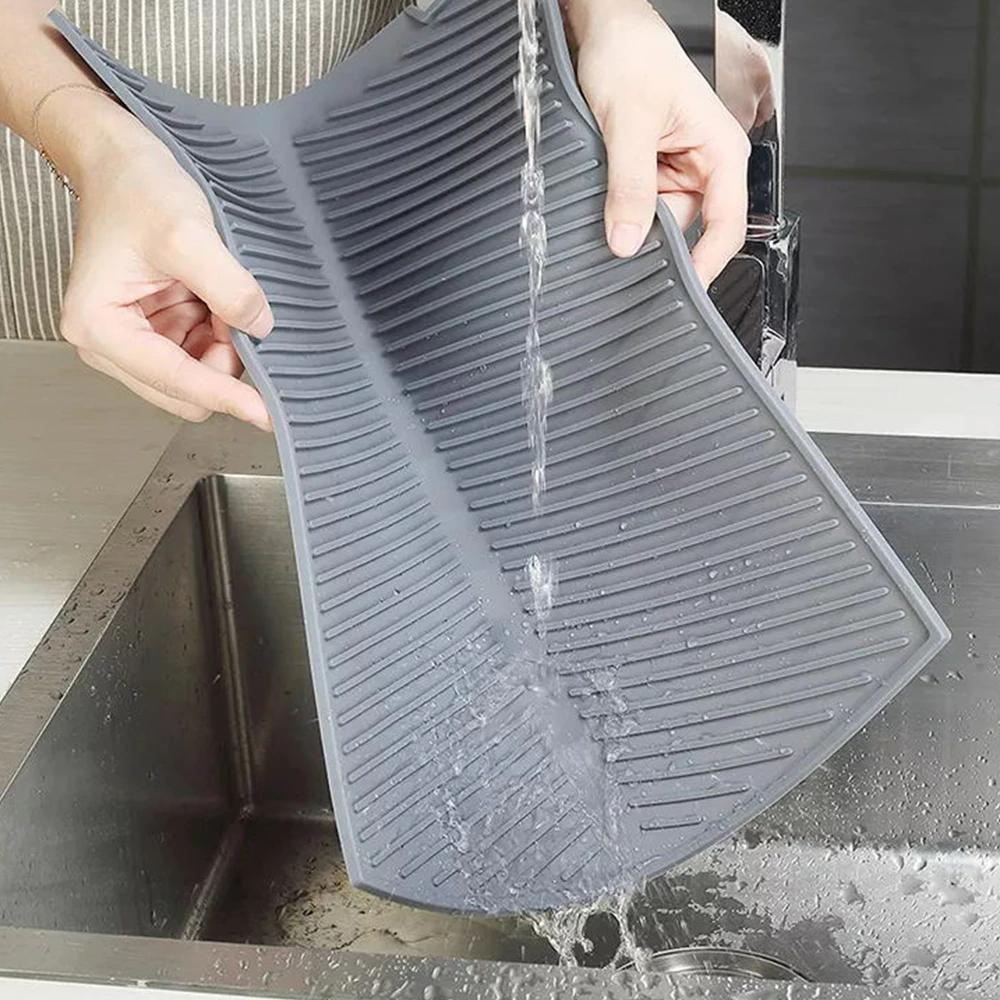 Escurridor de platos ollas utensilios de cocina