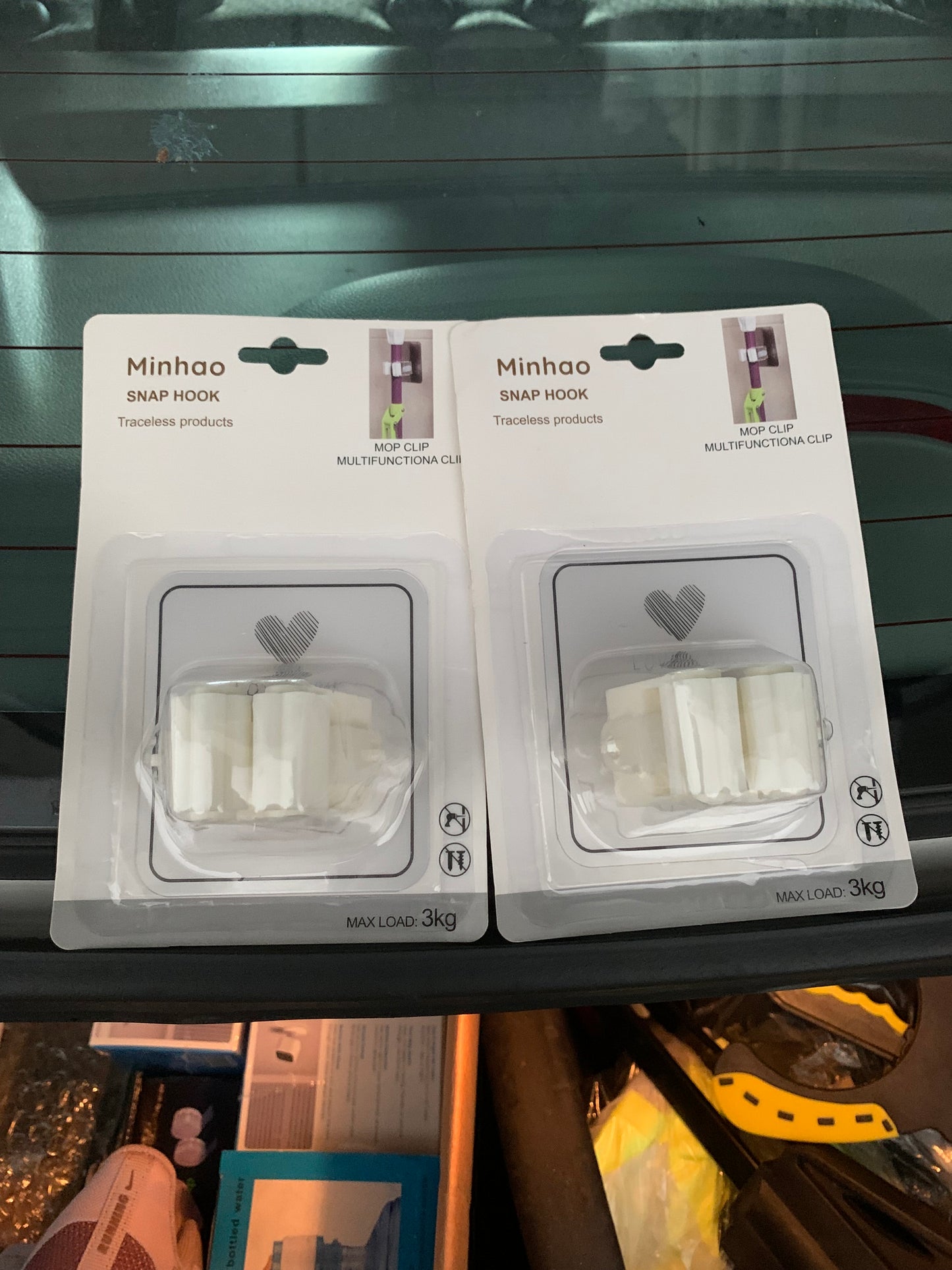 Colgador Autoadhesivo Para Escobas y Molas - Portaescobas Clip