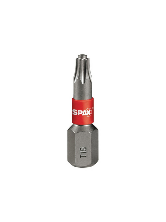 Punta Spax T-Star T15 25mm de largo