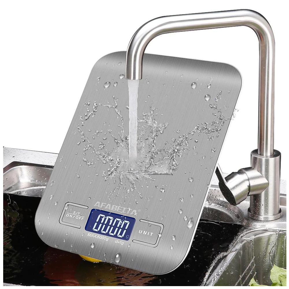 Báscula digital para cocina alimentos de acero inoxidable