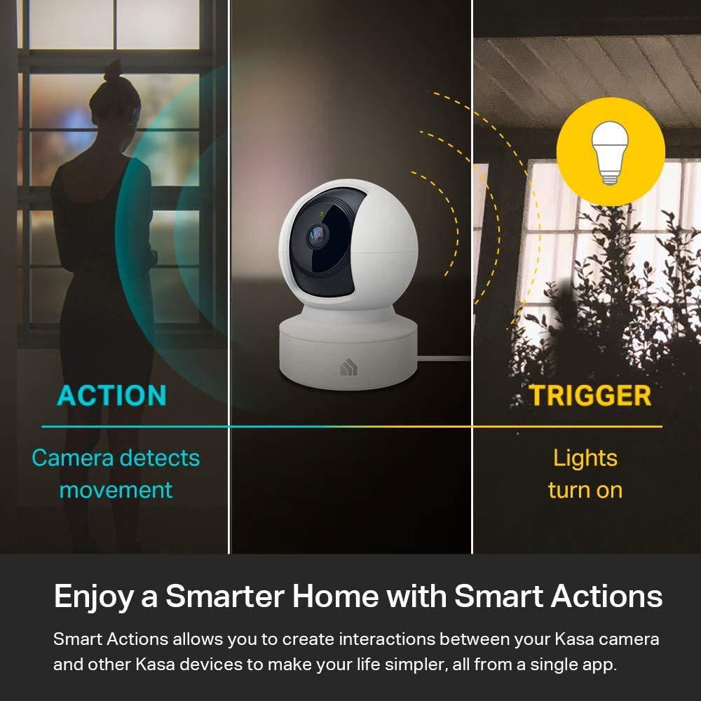 Camara de seguridad Pan/Tilt KASA Smart