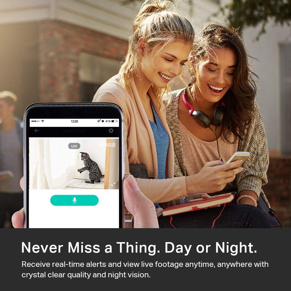 Camara de seguridad Pan/Tilt KASA Smart