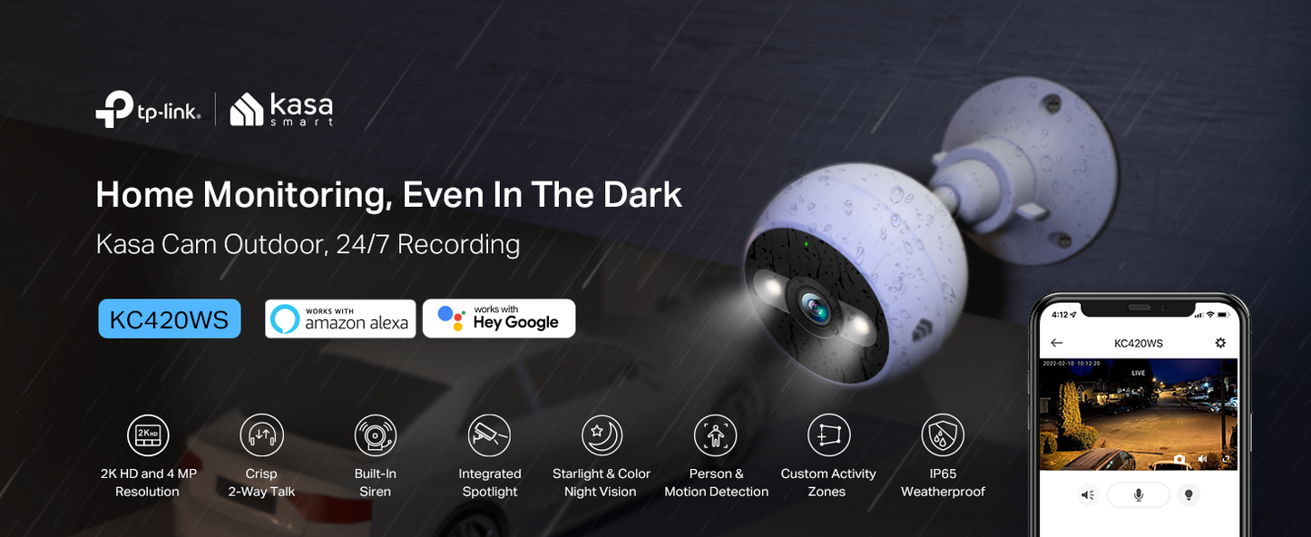 Camara de seguridad KASA Smart