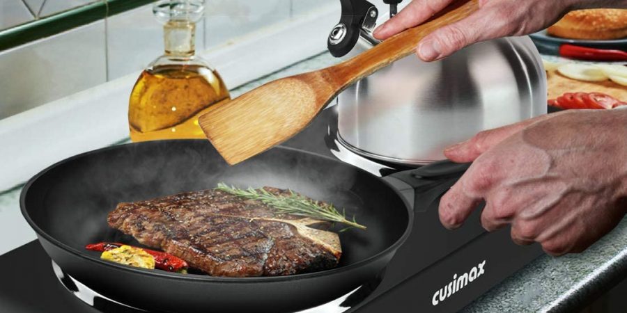 Cocina Eléctrica doble hornilla CUSIMAX