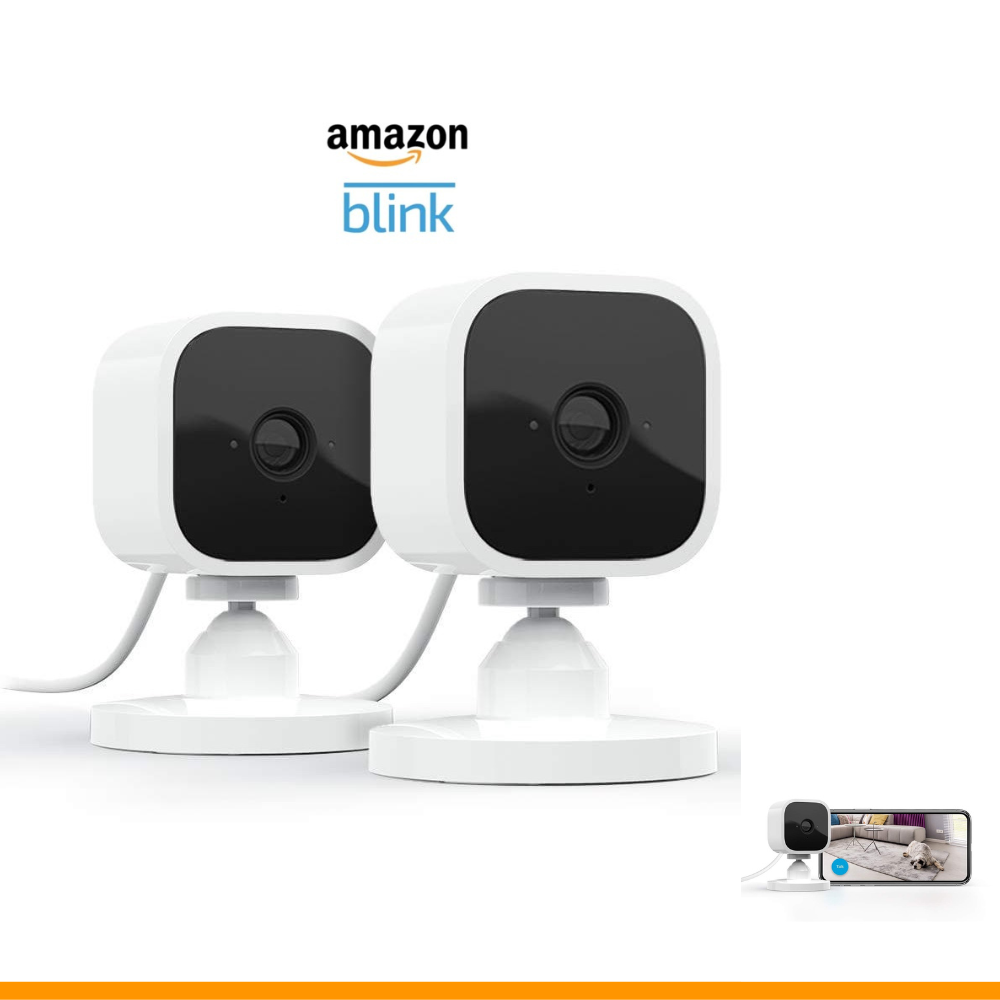 SET 2 Camaras de seguridad Amazon mini Blink