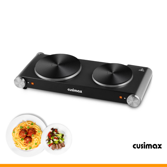 Cocina Eléctrica doble hornilla CUSIMAX