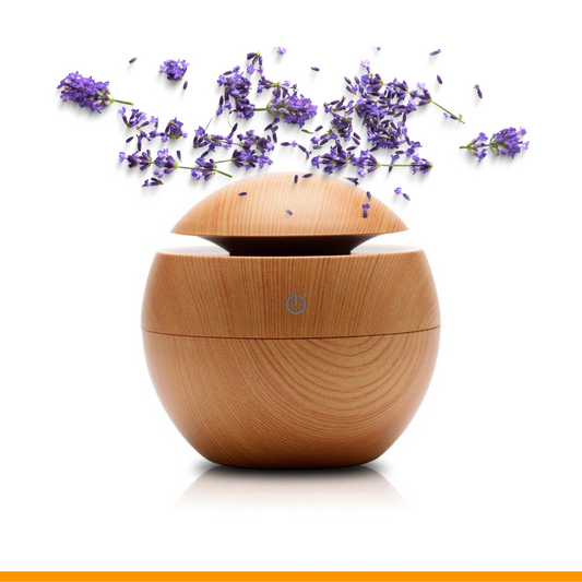 Difusor Humidificador Ambientador 200ml Luz Led